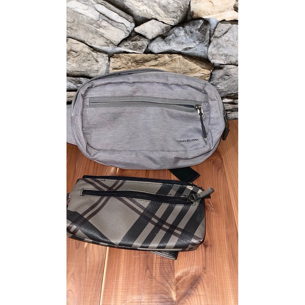 Travelon WaistPack & Plaid‎ Wallet